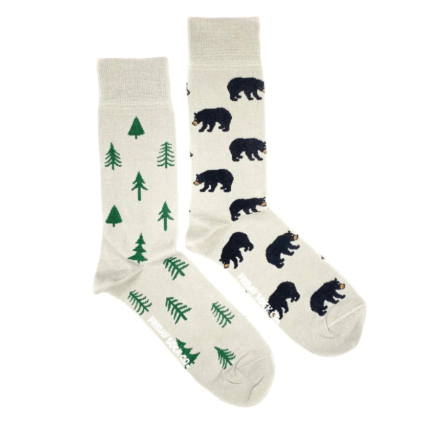 Friday Sock Co. - Men's Bear & Tree Socks