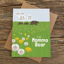 Load image into Gallery viewer, Momma Bear Card
