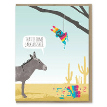 Load image into Gallery viewer, Donkey Pinata Birthday Card
