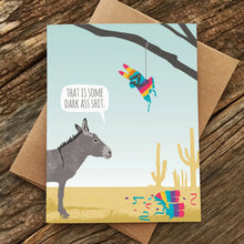 Load image into Gallery viewer, Donkey Pinata Birthday Card
