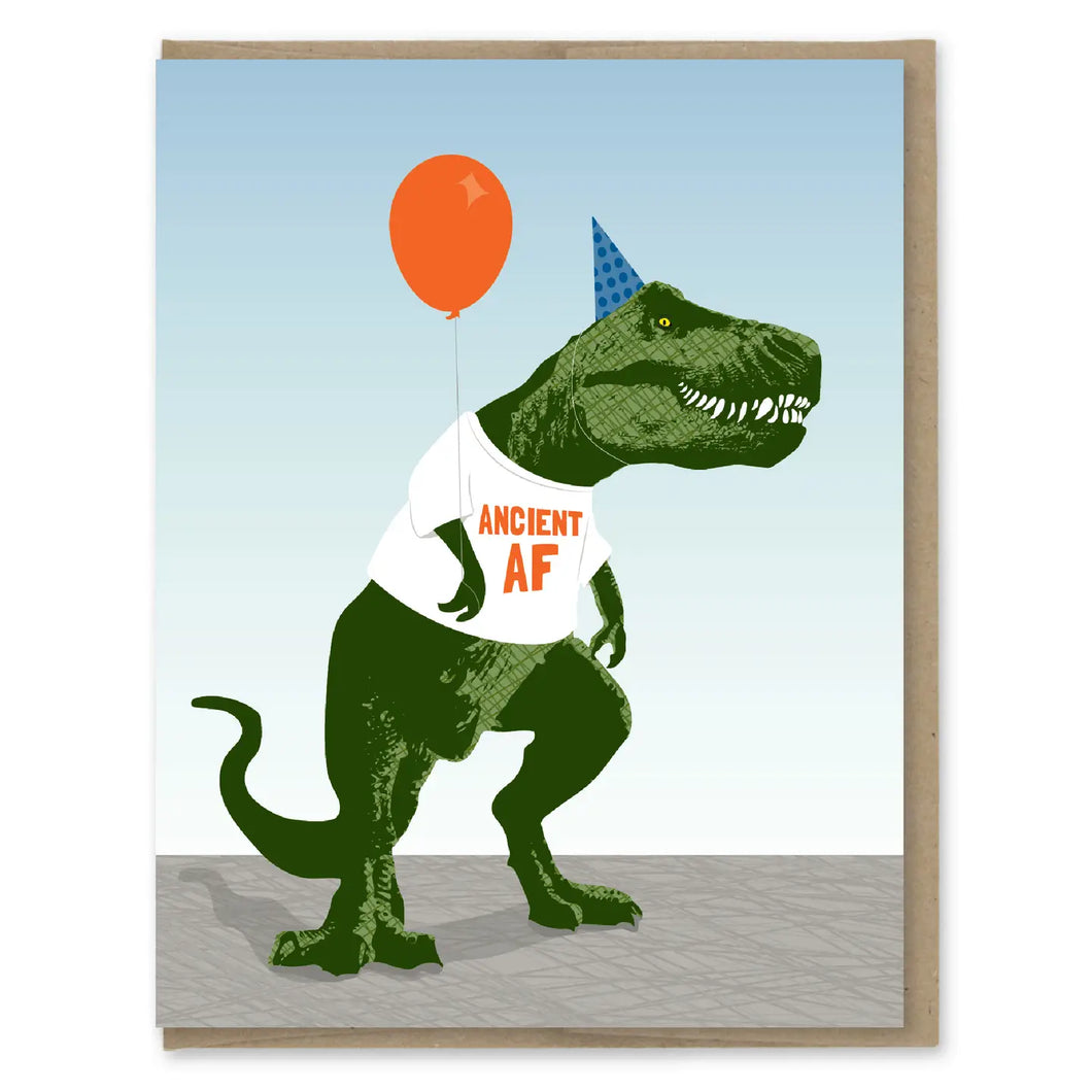 Ancient Af Birthday Card