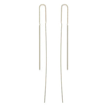 Load image into Gallery viewer, Amano Studio - Needle and Thread Earrings Sterling Silver Plate
