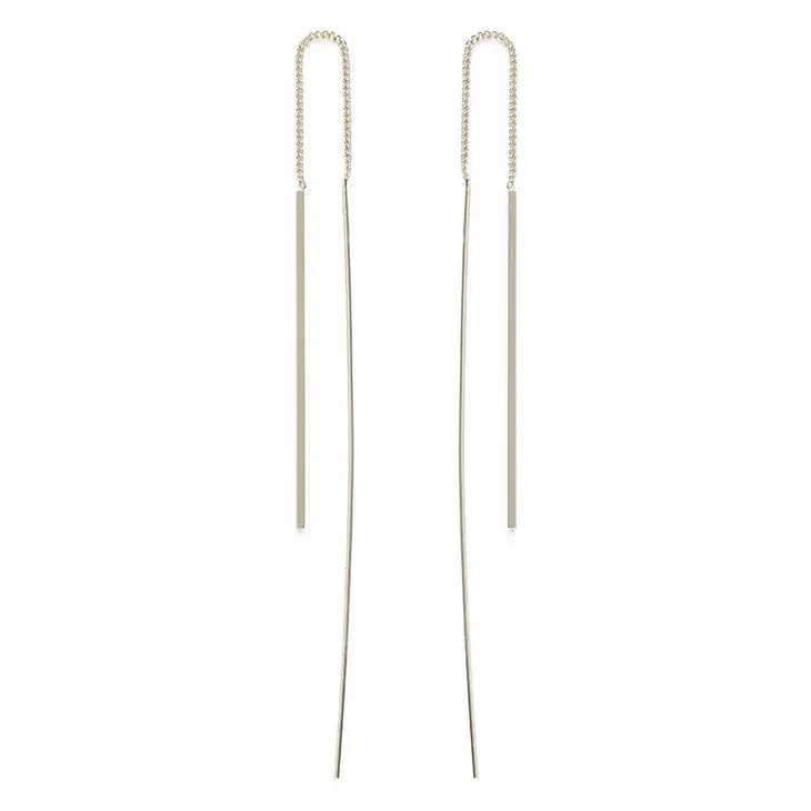 Amano Studio - Needle and Thread Earrings Sterling Silver Plate