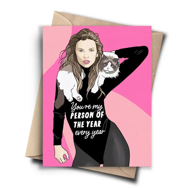 Taylor Swift - You're My Person Of The Year Every Year Card