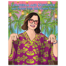Load image into Gallery viewer, White Lotus Lorazepam and Mistletoe Holiday Christmas Card
