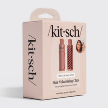 Load image into Gallery viewer, Kitsch - Hair Volumizing Clip 2pc Set - Terracotta
