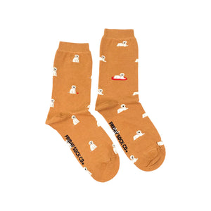 Friday Sock Co. - Women's Tiny Golden Dog Socks