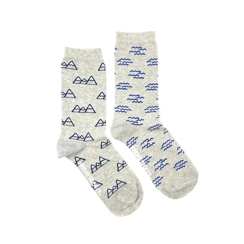 Friday Sock Co. - Women's Mountain & Wave Socks