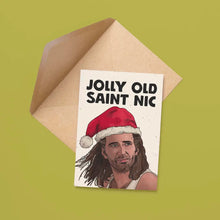Load image into Gallery viewer, Old Saint Nic Christmas Card
