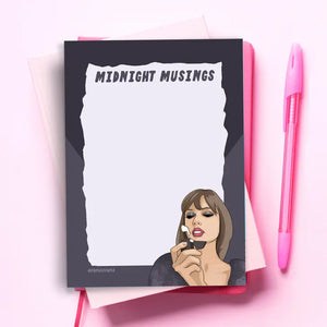 Taylor Swift - Midnight Musings Notepad