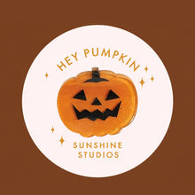 Load image into Gallery viewer, Hey Pumpkin! Mini Pumpkin Hair Clip
