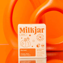 Load image into Gallery viewer, Milkjar - Harvest - Orange, Clove &amp; Pumpkin Spice Soy 8oz Candle
