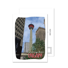 Load image into Gallery viewer, Greetings From Calgary (Calgary Tower) Postcard
