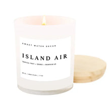 Load image into Gallery viewer, Sweet Water Decor - Island Air Soy Candle White Jar 11oz
