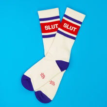 Load image into Gallery viewer, Gumball Poodle - Slut Gym Crew Socks
