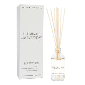 Sweet Water Decor - Relaxation Clear Reed Diffuser