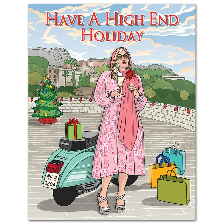 Jennifer Coolidge - Have A High End Holiday Card