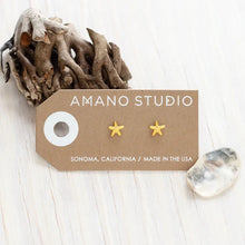 Load image into Gallery viewer, Amano Studio - Tiny Starfish Stud Earrings

