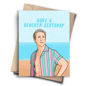 Barbie - Ken Have A Beachin Birthday Card