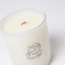 Load image into Gallery viewer, Milkjar - Aurora - Mahogany Teakwood &amp; Aspen Coconut Soy 8oz Candle
