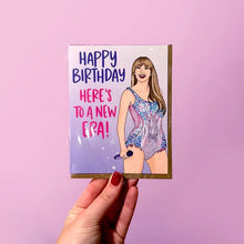 Load image into Gallery viewer, Taylor Swift - Here&#39;s To A New Era! Card
