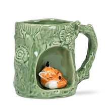 Load image into Gallery viewer, Tree Look Mug with Fox

