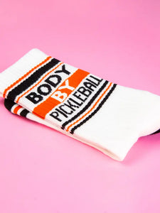 Gumball Poodle - Body By Pickleball Gym Crew Socks