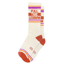 Load image into Gallery viewer, Gumball Poodle - Full Time Lesbian Gym Crew Socks
