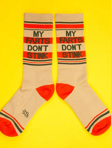 Gumball Poodle -My Farts Don't Stink Gym Crew Socks