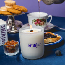Load image into Gallery viewer, Milkjar - Blueberry Tea - Blueberry, Amber, Vanilla Coconut Soy Candle

