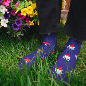 Friday Sock Co. - Women's Gnome & Mushroom Socks