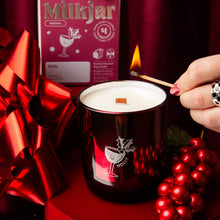 Load image into Gallery viewer, Milkjar - Holly - Cranberry, Clove &amp; Pine Coconut Soy 8oz Candle

