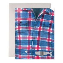 Load image into Gallery viewer, Plaid Dad Father's Day Card

