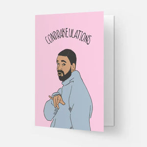 Drake - Condrakeulations Card