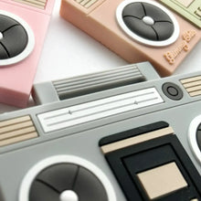 Load image into Gallery viewer, Boom Box Radio Silicone Teething Toy
