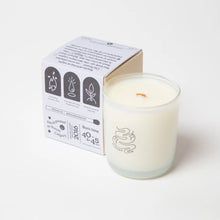 Load image into Gallery viewer, Milkjar - Aurora - Mahogany Teakwood &amp; Aspen Coconut Soy 8oz Candle
