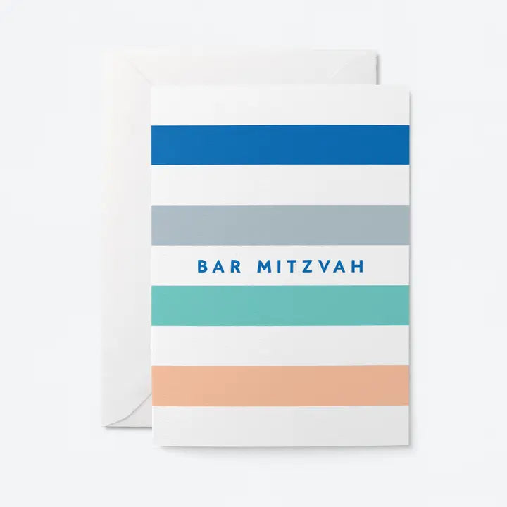 Bar Mitzvah Card