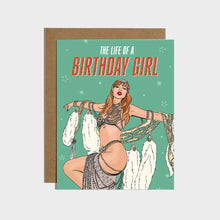 Load image into Gallery viewer, Taylor Swift - The Life of A Birthday Girl Card
