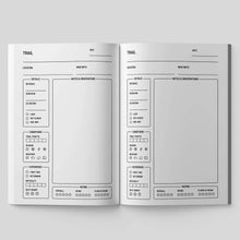 Load image into Gallery viewer, Hikes Remembered - Hiking Logbook Journal
