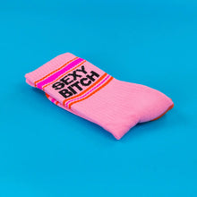 Load image into Gallery viewer, Gumball Poodle - Sexy Bitch Gym Crew Socks
