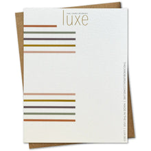 Load image into Gallery viewer, Luxe | Gold Foil Mid-Century Modern Everyday Card
