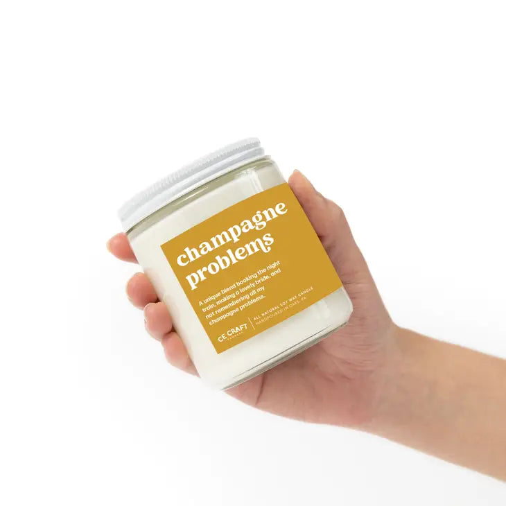 CE Craft Co - Champagne Problems Candle