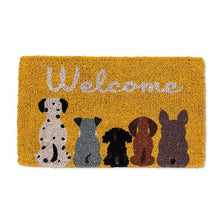 Load image into Gallery viewer, Dog "Welcome" Doormat
