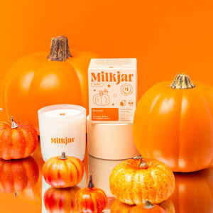Milkjar - Harvest - Orange, Clove & Pumpkin Spice Soy 8oz Candle