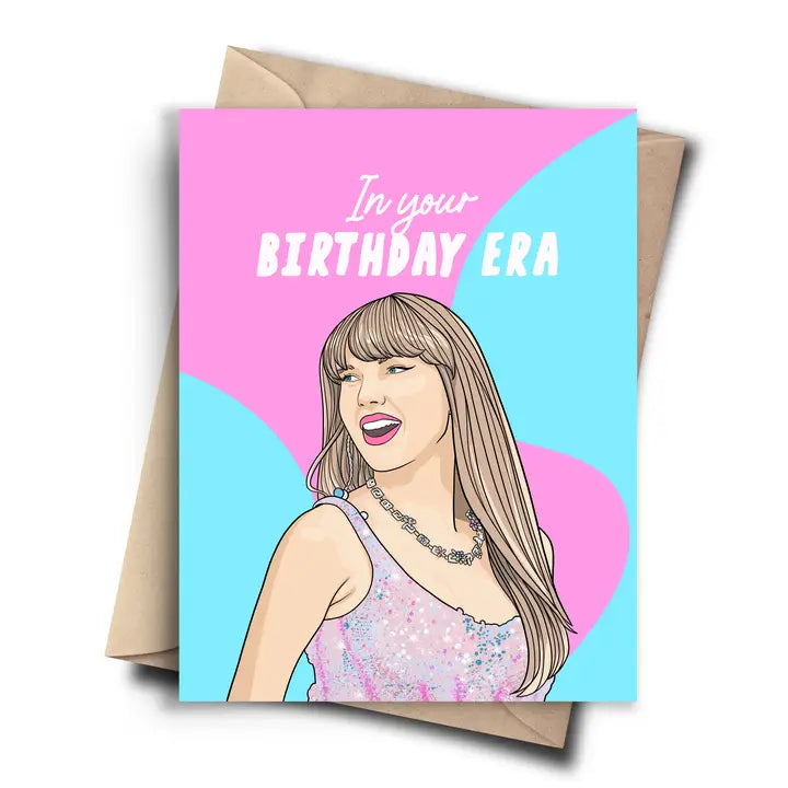 Taylor Swift - In Your Birthday Era Card