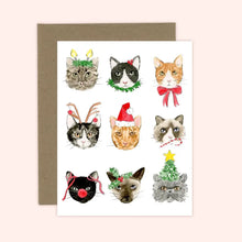 Load image into Gallery viewer, Christmas Cats Card
