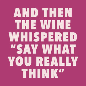 Say What You Really Think Cocktail Napkins - 20ct