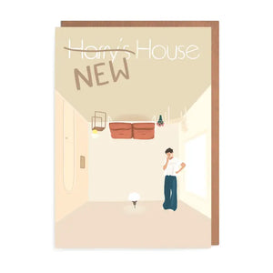 Harry's New House Card