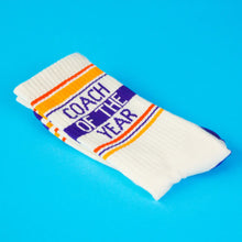 Load image into Gallery viewer, Gumball Poodle - Coach Of The Year Gym Crew Socks
