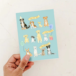 Wishing You A Happy Birthday Dog Lover Card